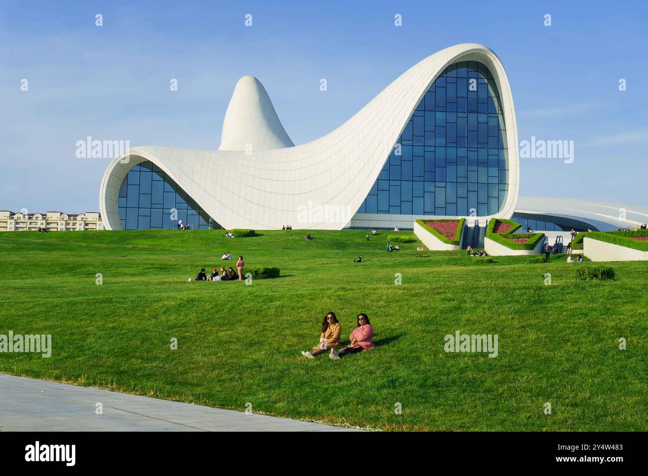 Heydar Aliyev Center. Baku, Aserbaidschan. Stockfoto