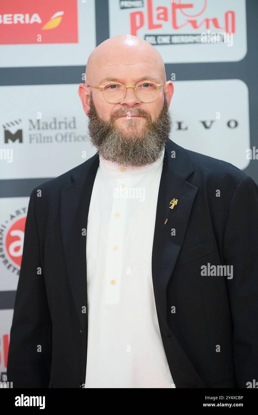 Darko Peric nimmt am 1. Mai 2022 an den Platino Awards 2022 - Roter Teppich im Palacio Municipal de Congresos in Madrid Teil. Stockfoto