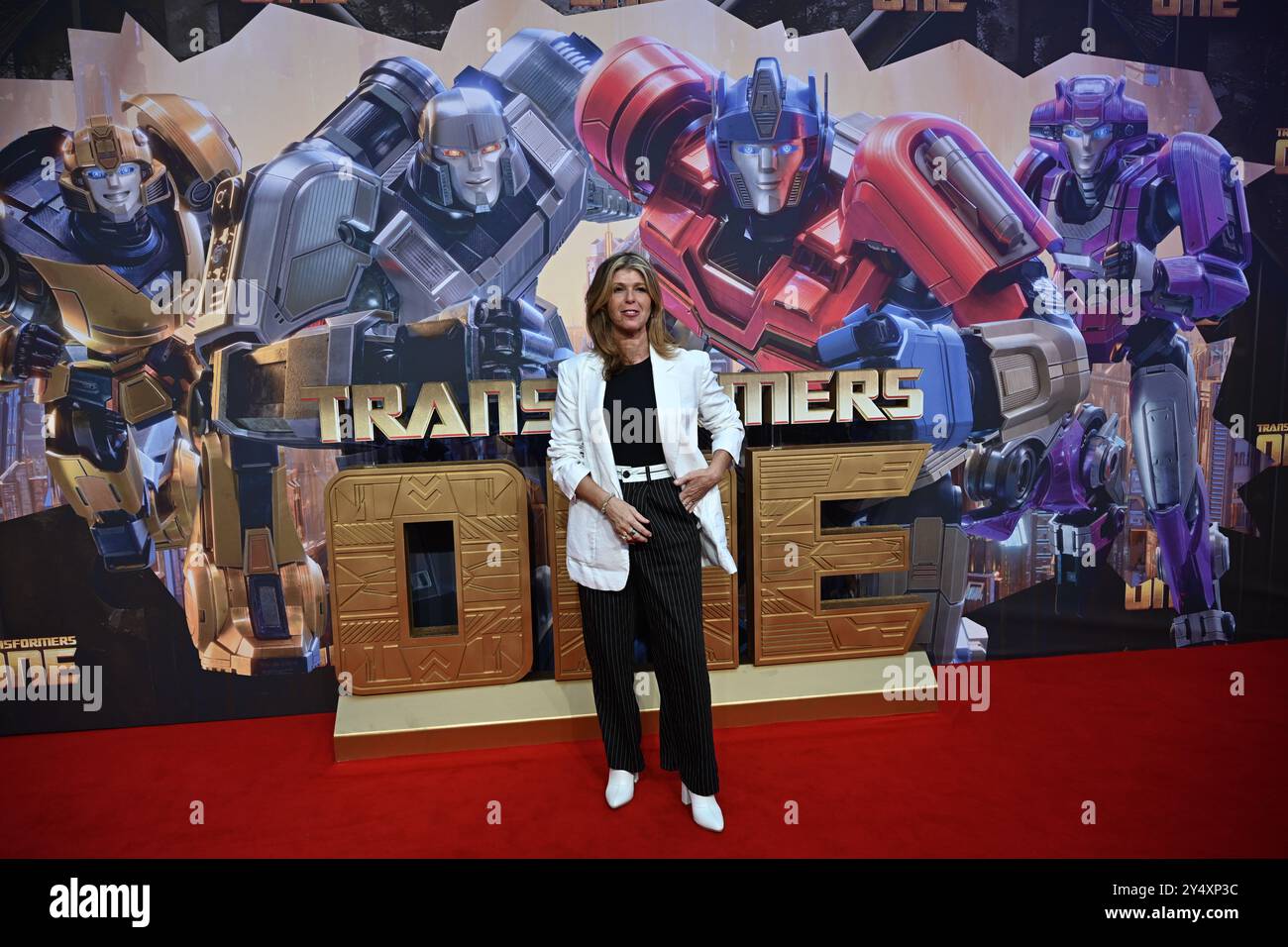 LONDON, GROSSBRITANNIEN. September 2024. Kate Garraway nimmt an der Premiere von Transformers One - UK auf dem Cineworld Leicester Square in London Teil. (Foto von 李世惠/siehe Li/Picture Capital) Credit: Siehe Li/Picture Capital/Alamy Live News Stockfoto