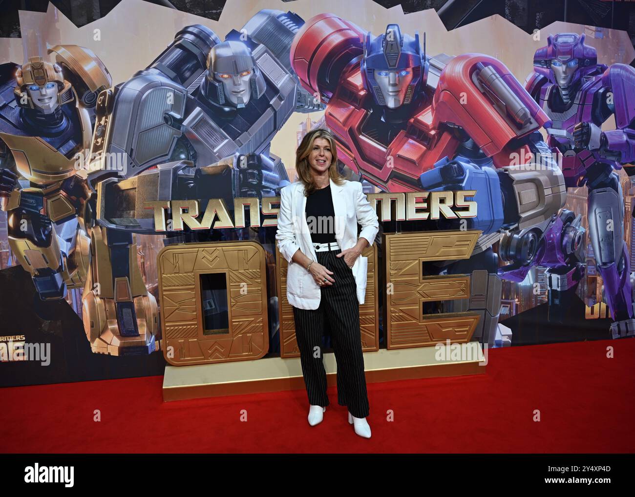 LONDON, GROSSBRITANNIEN. September 2024. Kate Garraway nimmt an der Premiere von Transformers One - UK auf dem Cineworld Leicester Square in London Teil. (Foto von 李世惠/siehe Li/Picture Capital) Credit: Siehe Li/Picture Capital/Alamy Live News Stockfoto