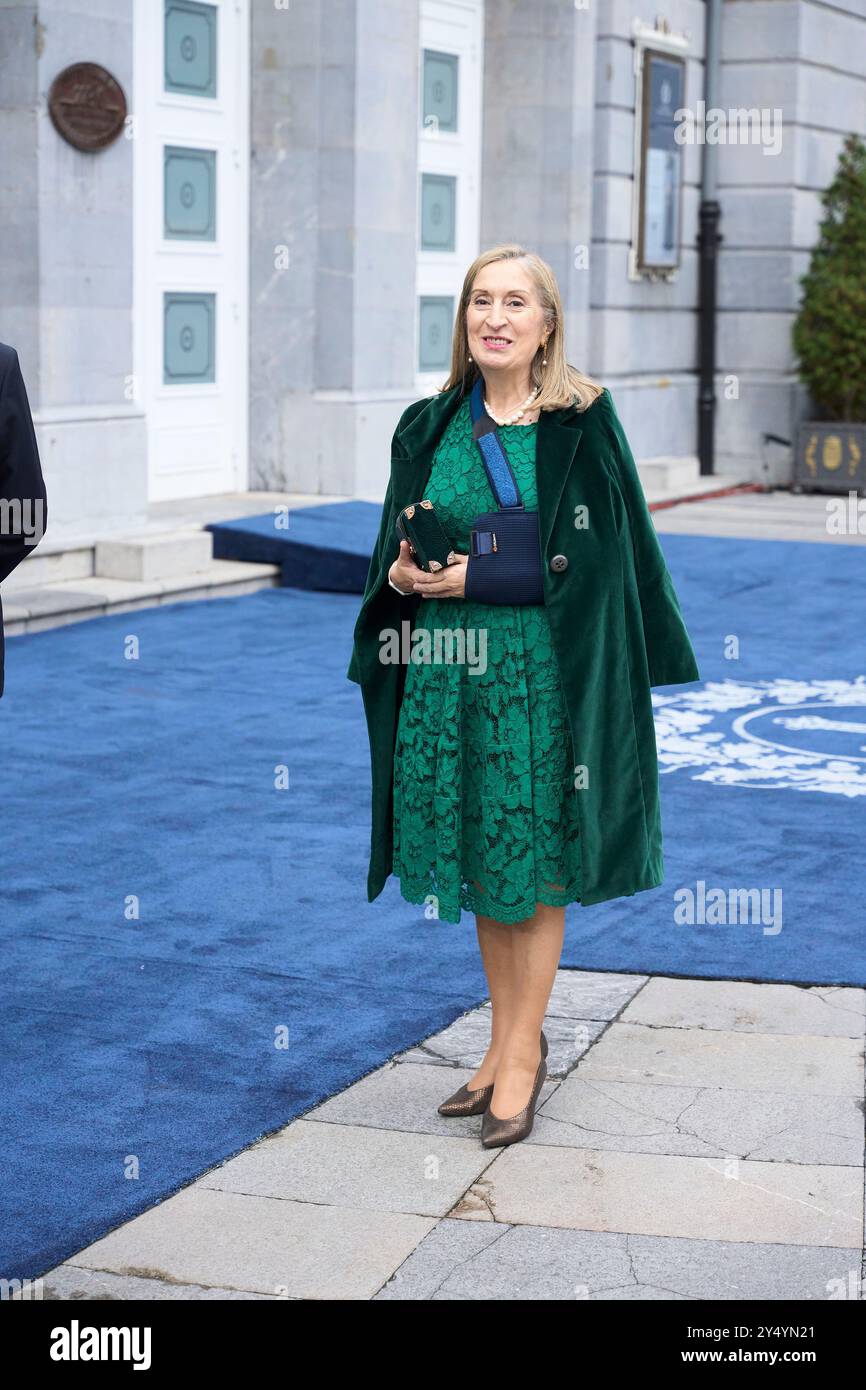 ANA Pastor Arrival Campoamor Theatre für die Zeremonie während der Princess of Asturias Awards 2022 am 28. Oktober 2022 in Oviedo, Spanien Oviedo. Spanien. 20221028,. Stockfoto