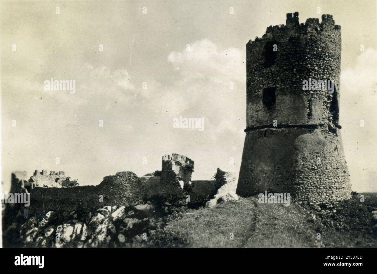 Historischer Sarazenen Wachturm an der Amalfiküste, UNESCO-Weltkulturerbe, Kampanien, Italien, Europa Stockfoto