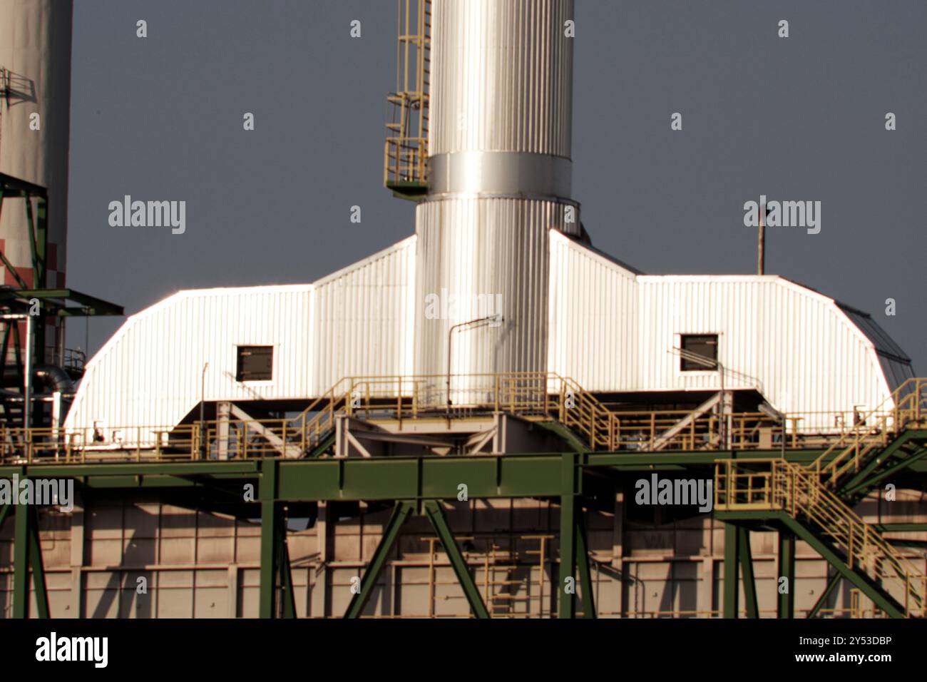 PCK Raffinerie Schwedt, Brandenburg 2024 Stockfoto