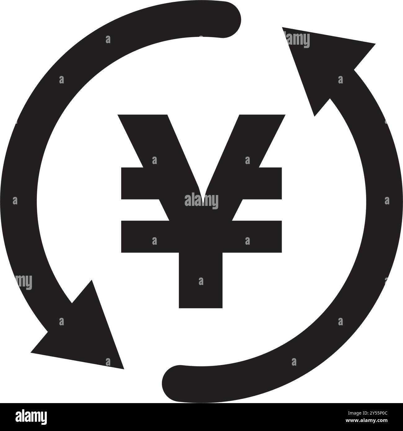 Business Finance Symbol, Illustration Symbol Design Stock Vektor