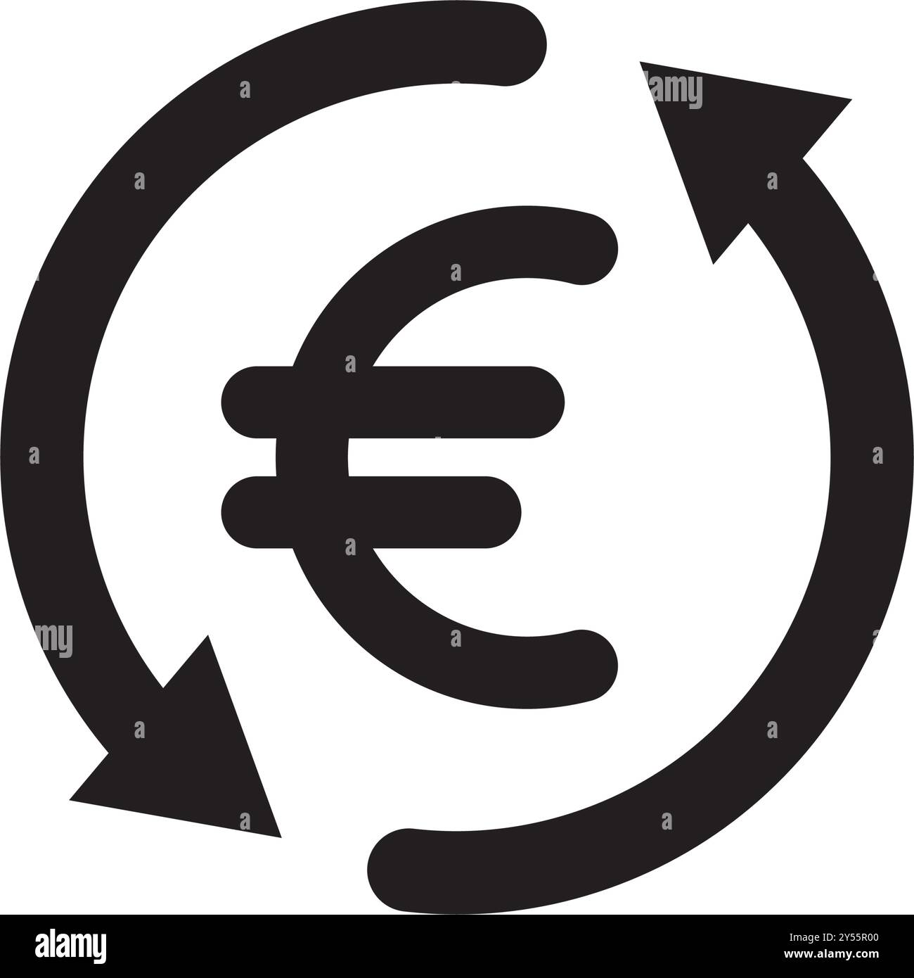 Business Finance Symbol, Illustration Symbol Design Stock Vektor