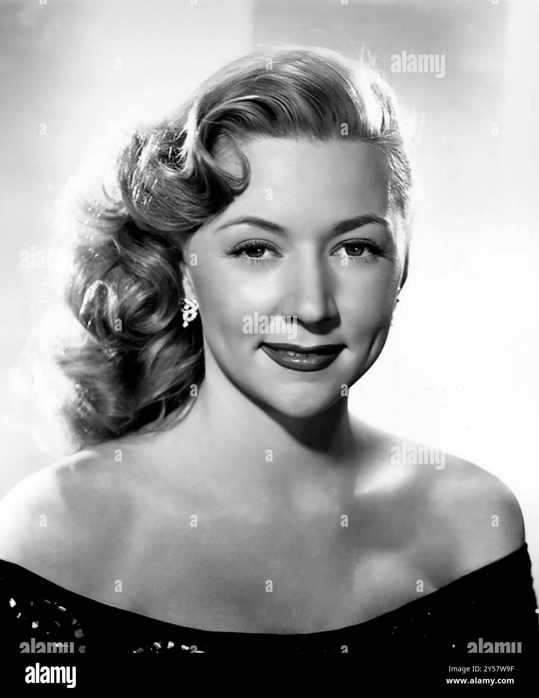 Gloria Grahame. Porträt der amerikanischen Schauspielerin Gloria Grahame Hallward (1923–1981), Werbefoto, um 1940er Jahre Stockfoto