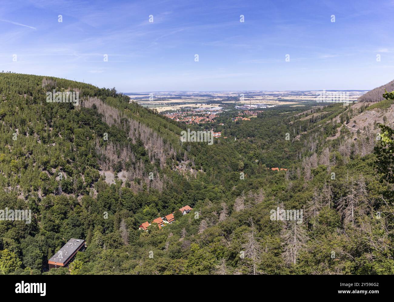 Eindrücke aus Ilsenburg Harz und Umgebung Stockfoto