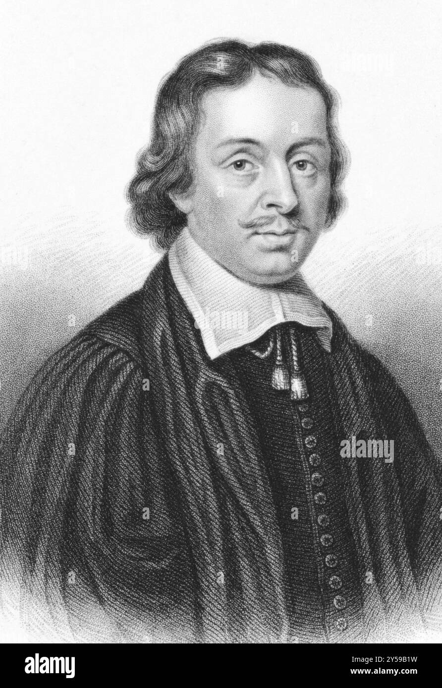 Robert Leighton (1611-1684) über den Kupferstich aus den 1800er Jahren Schottischer Prälat und Gelehrter, bekannt als Kirchenminister, Bischof von Dunblane, Erzbischof Stockfoto