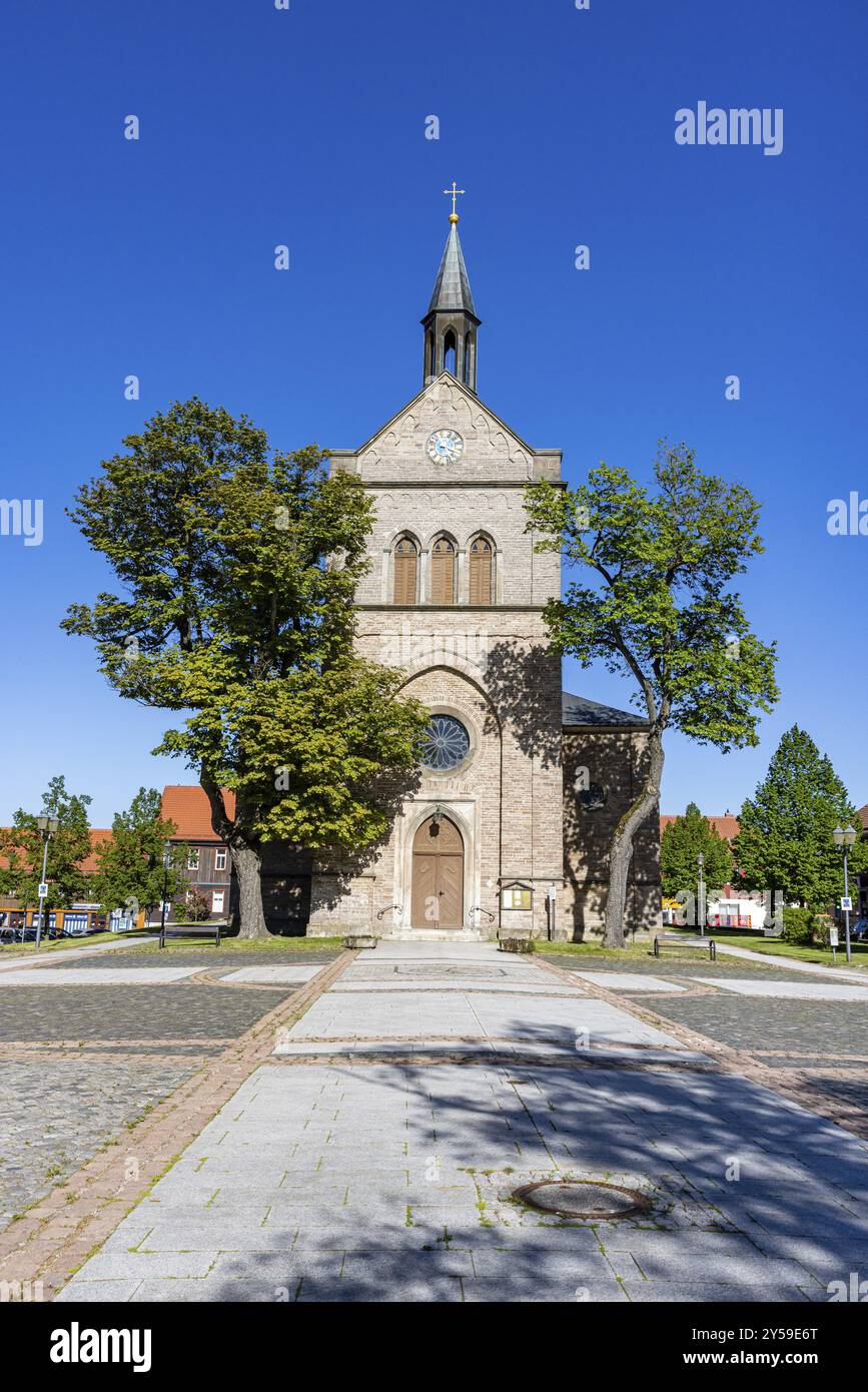 Bilder aus Hasselfelde Harz Stadt Oberharz am Brocken Stockfoto