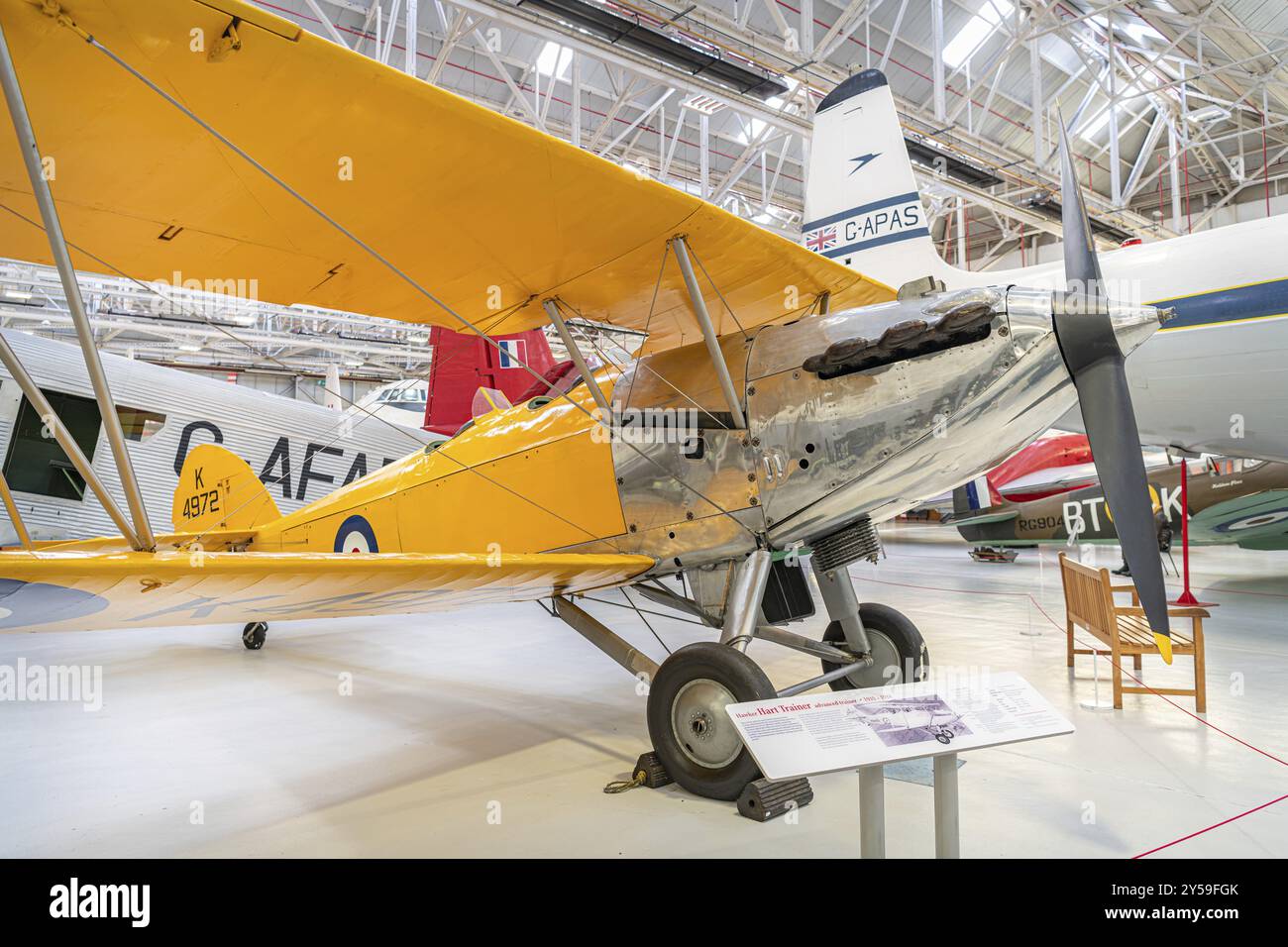 Hawker Hart Coach, RAF Museum, Cosford Stockfoto