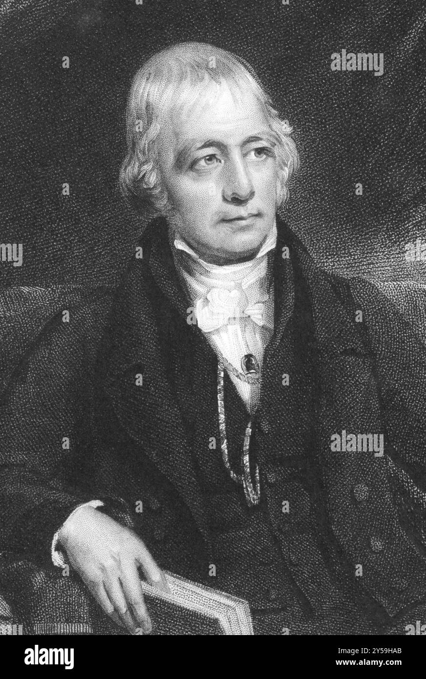 Sir Walter Scott, 1. Baronet (1771-1832) auf Kupferstich von 1832. Schottischer historischer Schriftsteller, Dramatiker und Dichter. Gravur von J. Thomson nach einem Vater Stockfoto
