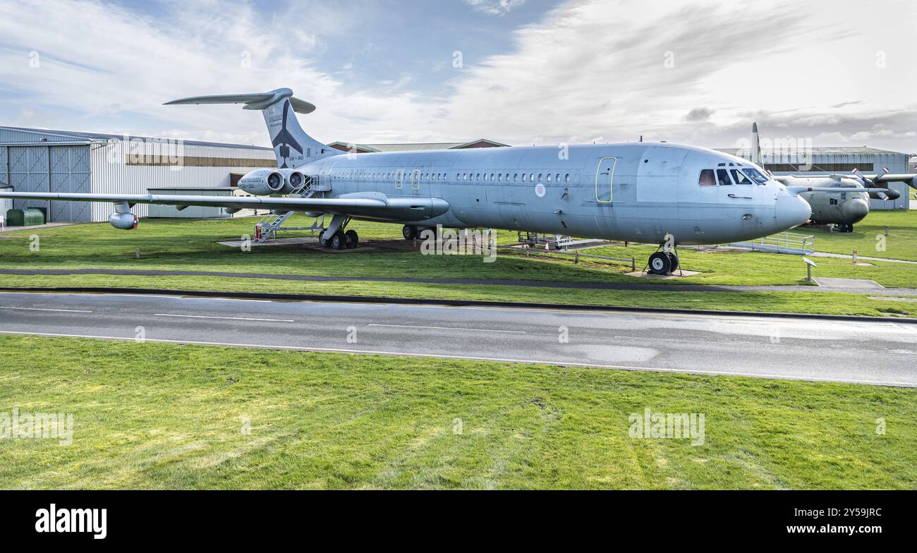 Vickers VC10, RAF Museum, Cosford, England, Vereinigtes Königreich, Europa Stockfoto