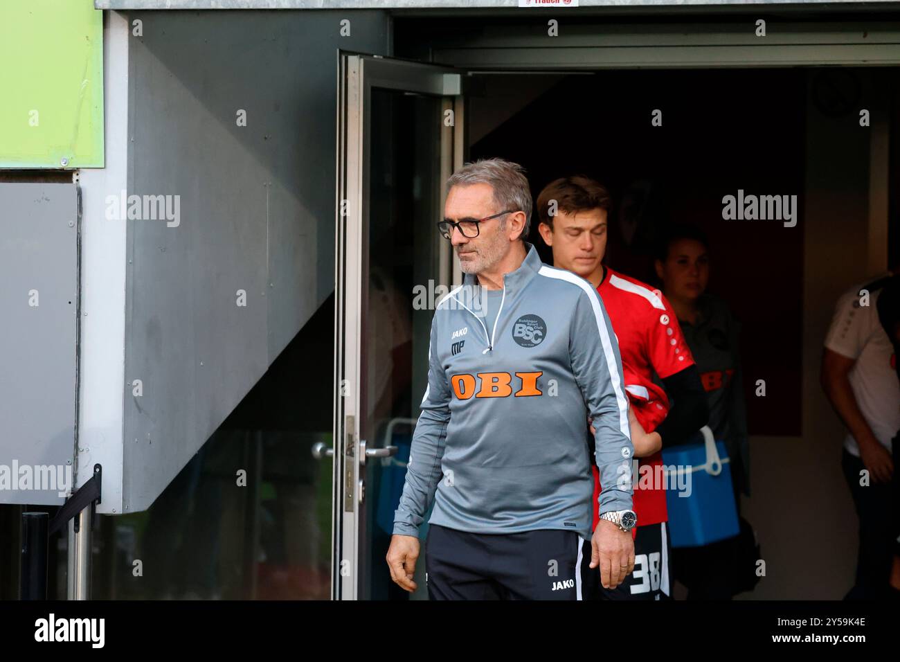 Freiburg Im Breisgau, Deutschland. September 2024. Co-Trainer Milorad Pilipovic (Bahlinger SC/BSC) beim Spiel der Fussball-RL SW 24-25:9. Sptg: SC Freiburg II vs. Bahlinger SC/dpa/Alamy Live News Stockfoto