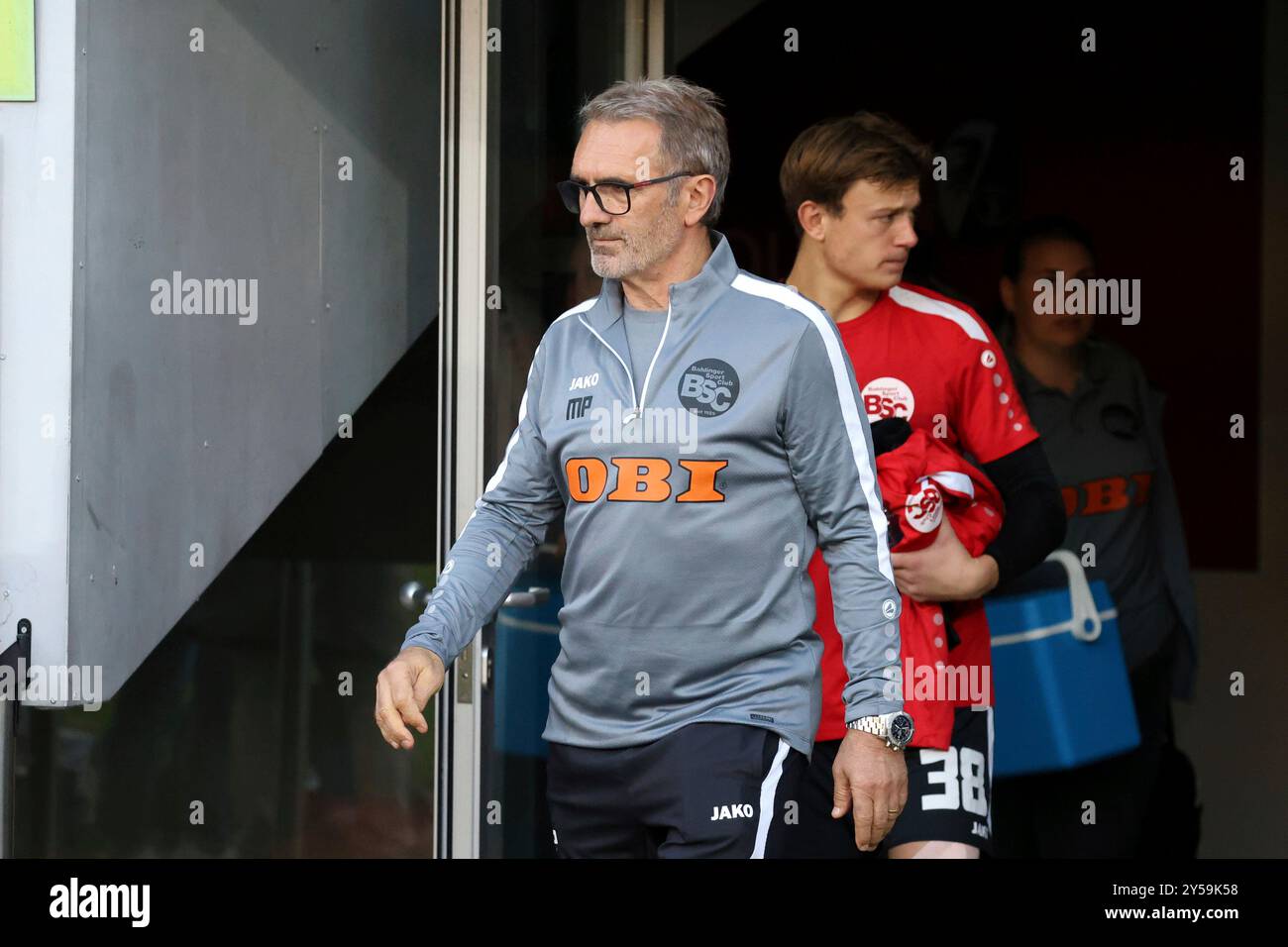 Freiburg Im Breisgau, Deutschland. September 2024. Co-Trainer Milorad Pilipovic (Bahlinger SC/BSC) beim Spiel der Fussball-RL SW 24-25:9. Sptg: SC Freiburg II vs. Bahlinger SC/dpa/Alamy Live News Stockfoto