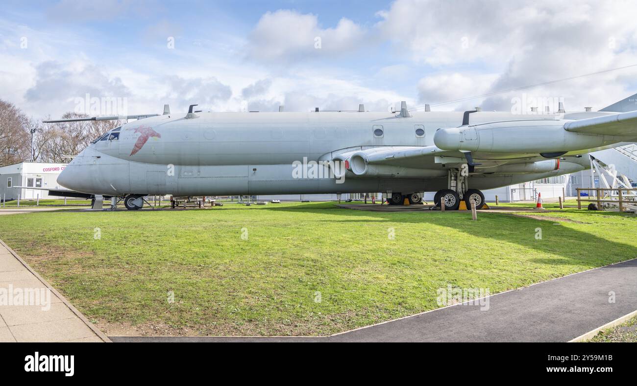 Hawker Siddeley Nimrod R.Mk.1 im RAF Museum, Cosford, England, Großbritannien, Europa Stockfoto