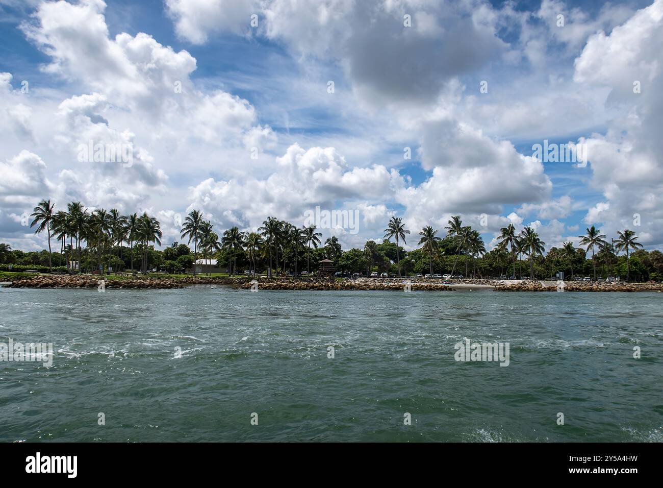 Der DuBois Park am Loxahtchee River in Jupiter, Florida, USA Stockfoto