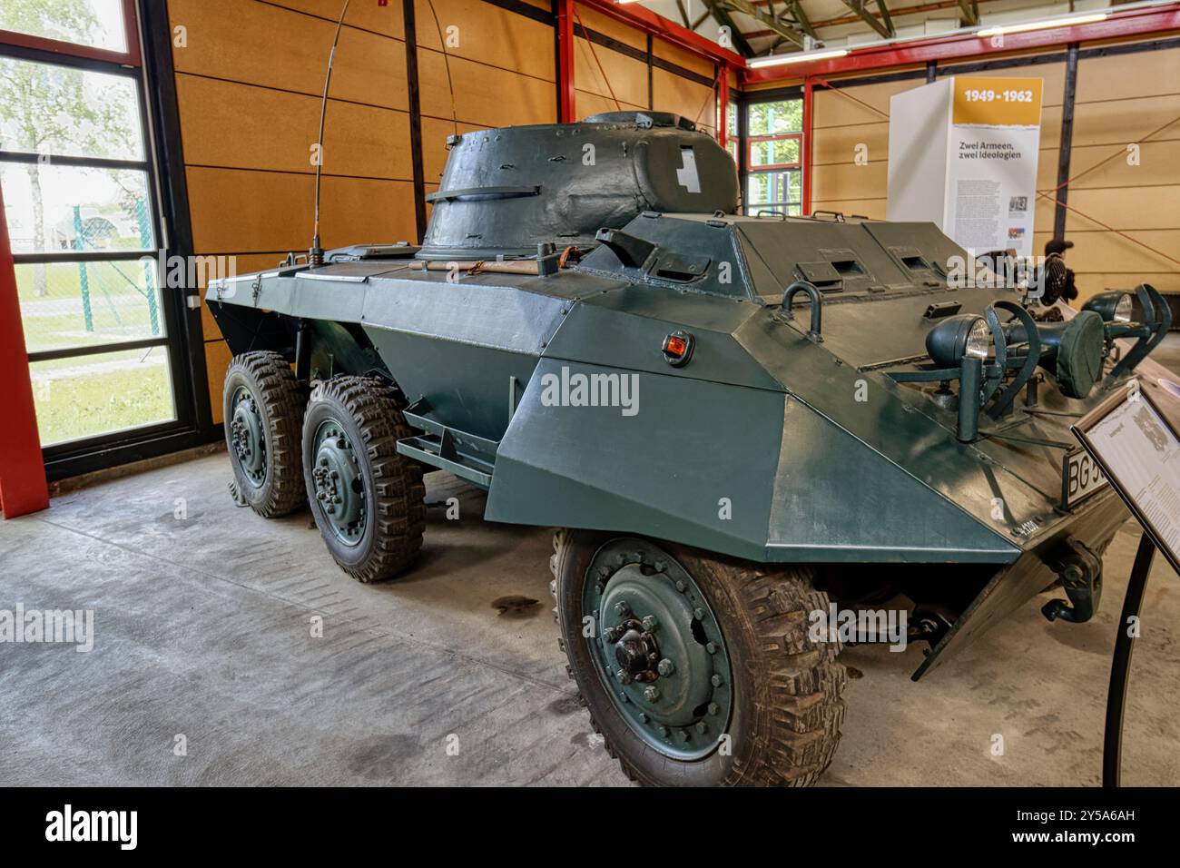 Der Panzermuseum, Münster, Deutschland Stockfoto