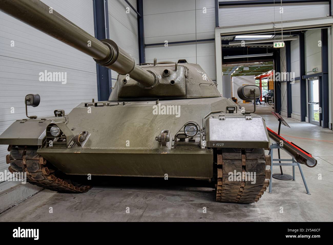 Der Panzermuseum, Münster, Deutschland Stockfoto