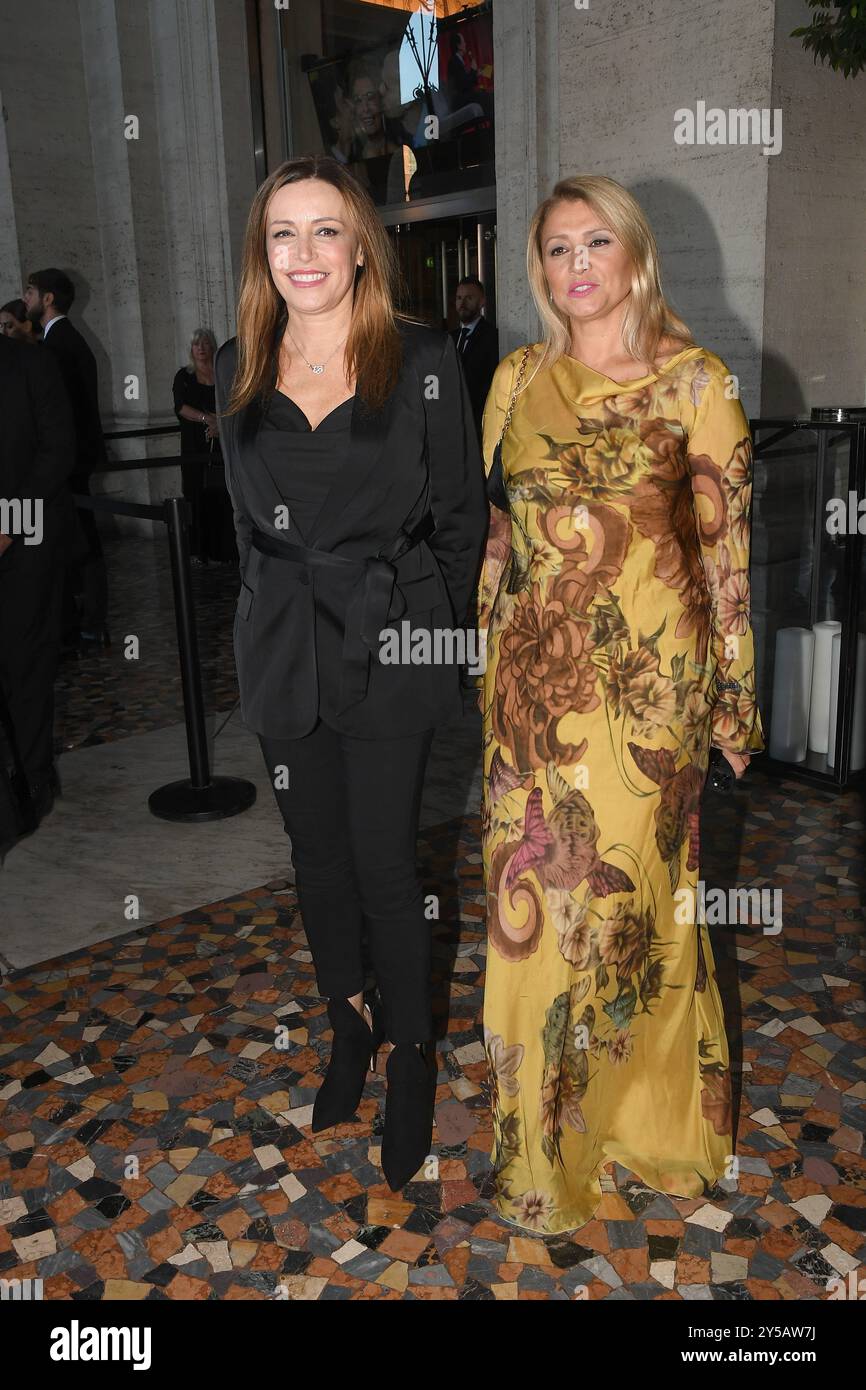 Rom, das Space Cinema Moderno 'Party for Sophia Loren's 90th Birthday', auf dem Foto: Lucia Borgonzoni Credit: Independent Photo Agency Srl/Alamy Live News Stockfoto