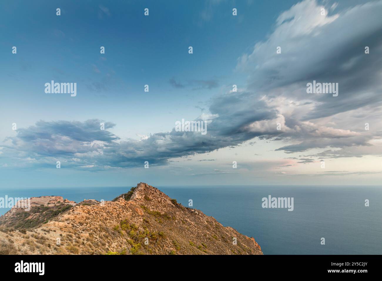 Fort von Los Castillitos oder Atalayon, La Azohia, Murcia, Spanien Stockfoto