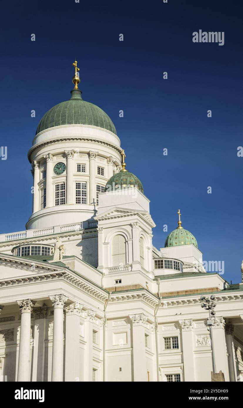 Helsinki Kathedrale Wahrzeichen im Senat quadratische Finnland Stockfoto