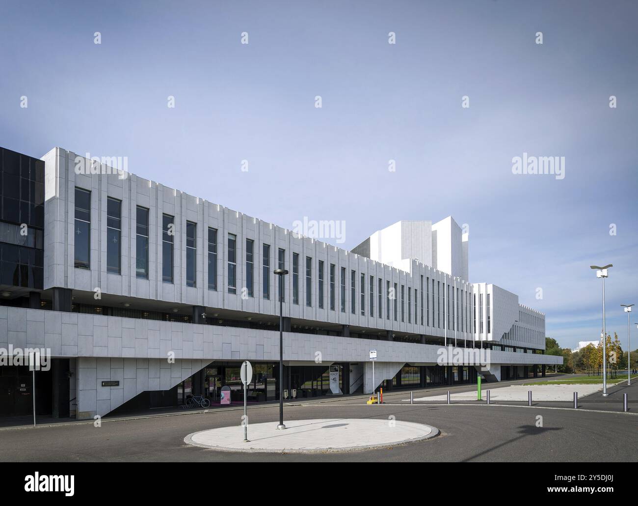 Finlandia Hall Wahrzeichen Gebäude in helsinki Stadt finnland vom berühmten finnischen Architekten Alvar Aalto Stockfoto