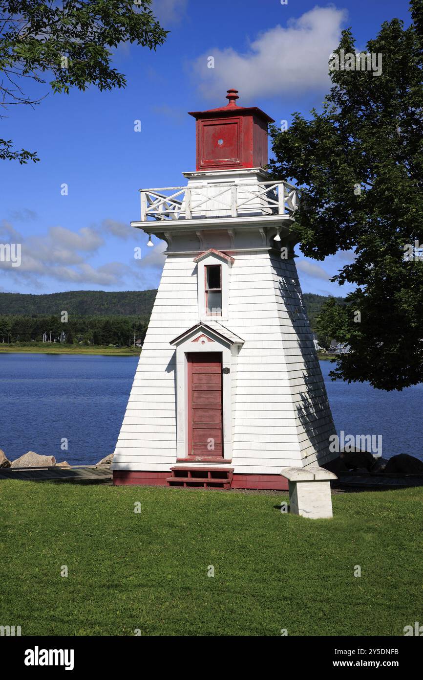 Annapolis Royal Lighthouse in Kanada Stockfoto