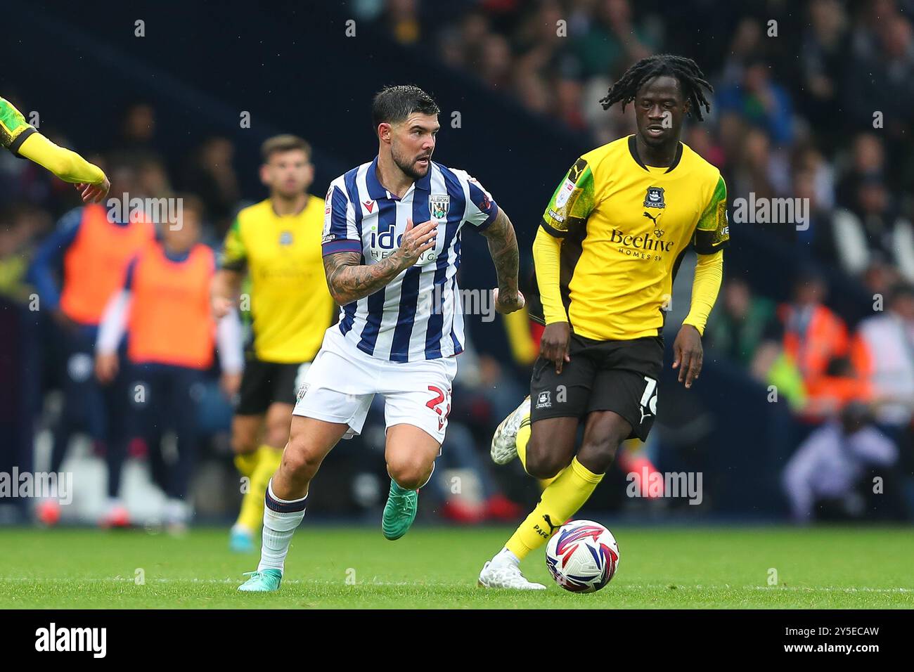 Alex Mowatt von West Bromwich während des Sky Bet Championship Matches zwischen West Bromwich Albion und Plymouth Argyle Credit: MI News & Sport /Alamy Live News Stockfoto