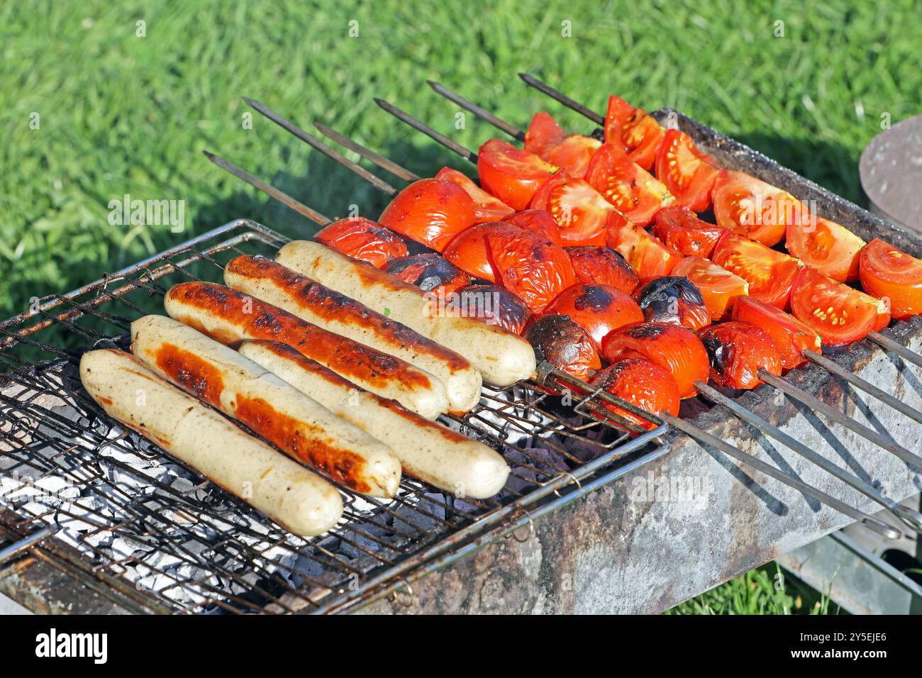 Grillzonen für die Öffentlichkeit Familien aus fernen Länder grillen ... Grillzonen für die Öffentlichkeit Familien aus fernen Länder grillen ...