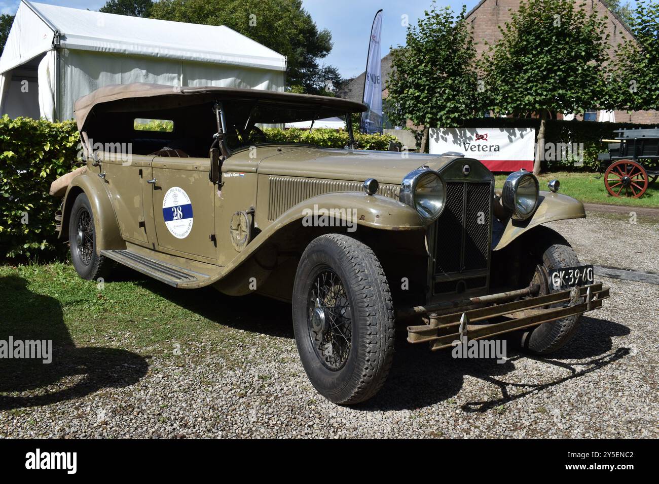 Beesd, Niederlande - 13. September 2024: Ein klassischer Lancia Dilambda aus dem Jahr 1928 Stockfoto