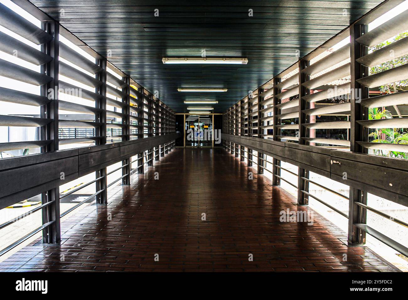 FLUR AM FLUGHAFEN SOEKARNO HATTA Stockfoto