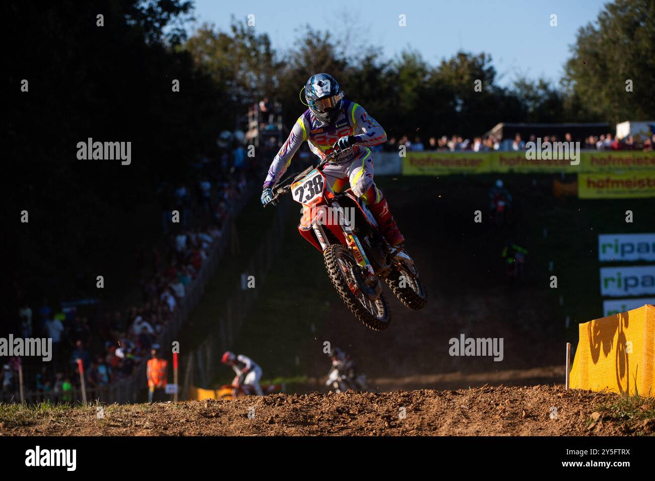 Lukas Platt (Deutschland, KTM, KTM Sarholz Racing Team, #238), GER, Motocross, ADAC MX Masters Holzgerlingen, Saisonfinale, 21.09.2024 Foto: Eibner-Pressefoto/Michael Memmler Stockfoto