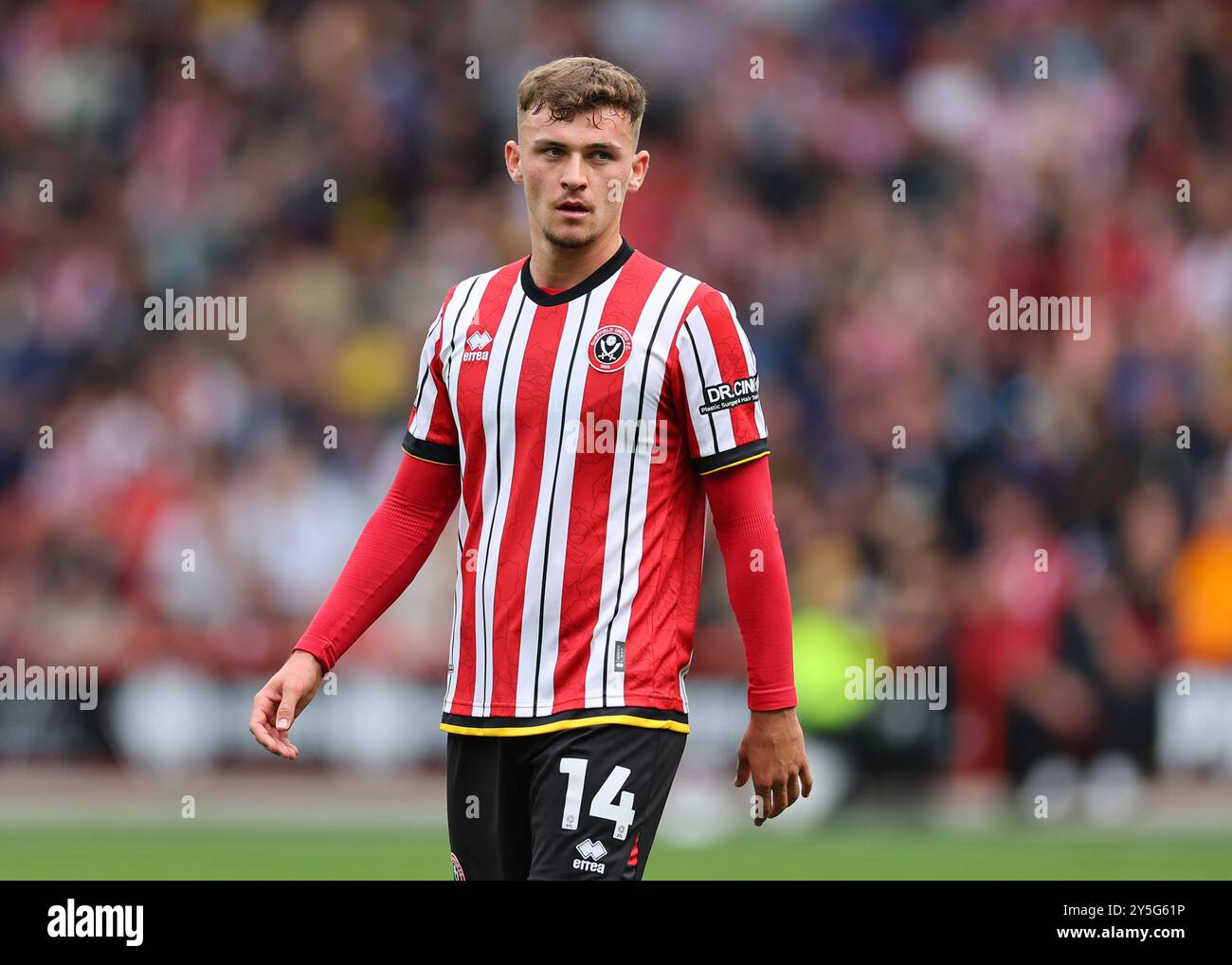 Sheffield, Großbritannien. September 2024. Während des Sky Bet Championship Matches in der Bramall Lane, Sheffield. Der Bildnachweis sollte lauten: Simon Bellis/Sportimage Credit: Sportimage Ltd/Alamy Live News Stockfoto