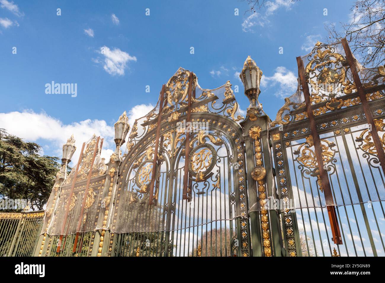 Parc De La Tête d ' or in Lyon City, Rhône-Alpes, Frankreich Stockfoto