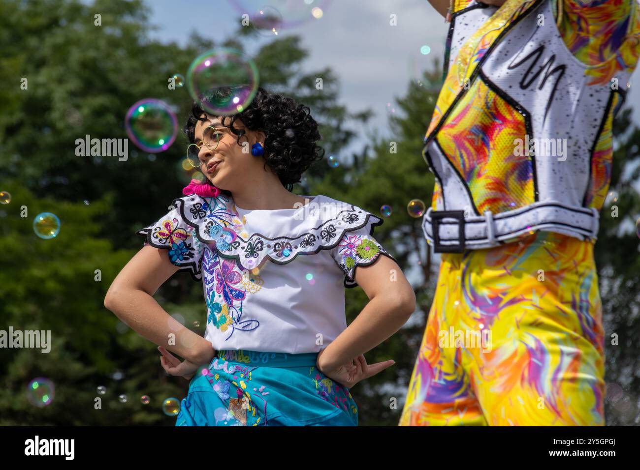 DisneyLand Paris schloss Stockfoto