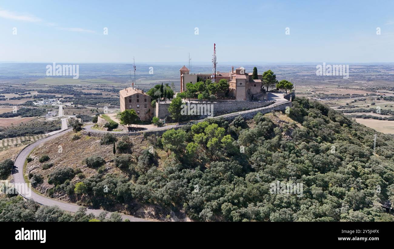11/09/2024 Monasterio de Nuestra Señora de El Pueyo,Barbastro, Aragón, Huesca, Spanien Stockfoto
