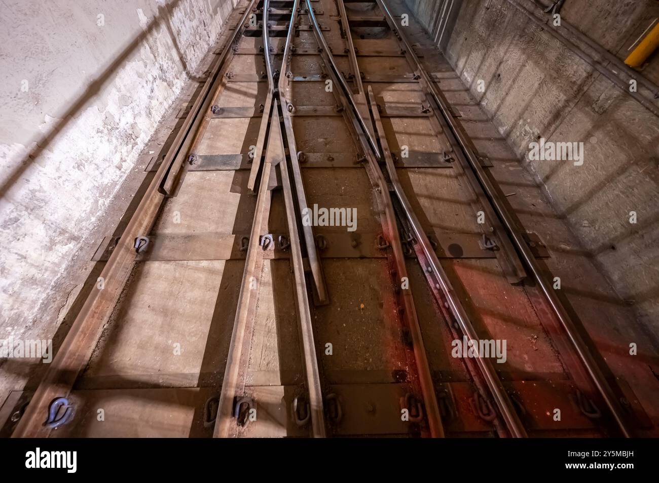 Mail Rail Walk, London Post Office Railway - Postal Museum, Mount Pleasant, London Stockfoto