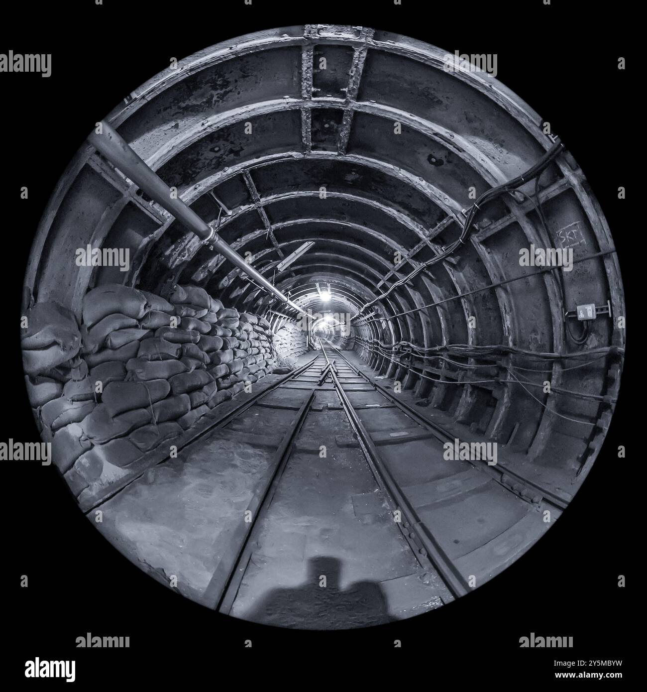 Mail Rail Walk, London Post Office Railway - Postal Museum, Mount Pleasant, London Stockfoto