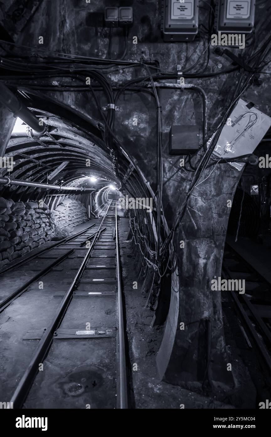 Mail Rail Walk, London Post Office Railway - Postal Museum, Mount Pleasant, London Stockfoto