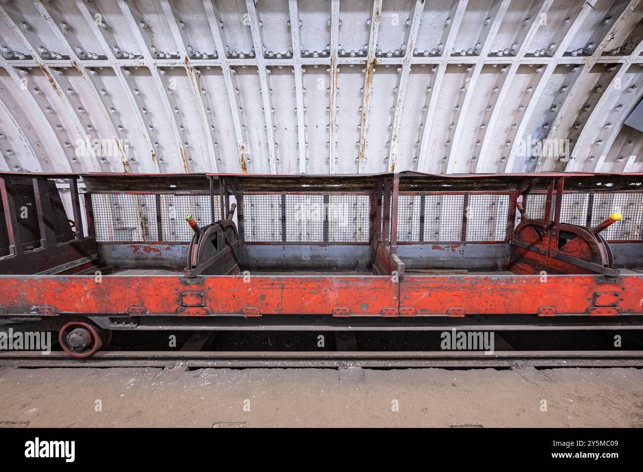 Mail Rail Walk, London Post Office Railway - Postal Museum, Mount Pleasant, London Stockfoto