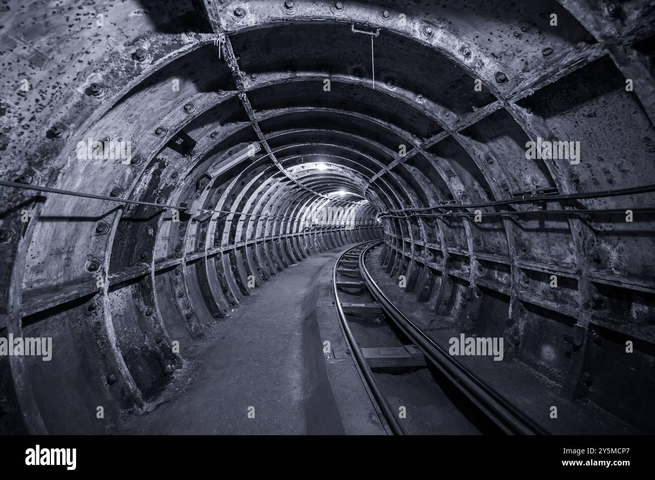Mail Rail Walk, London Post Office Railway - Postal Museum, Mount Pleasant, London Stockfoto