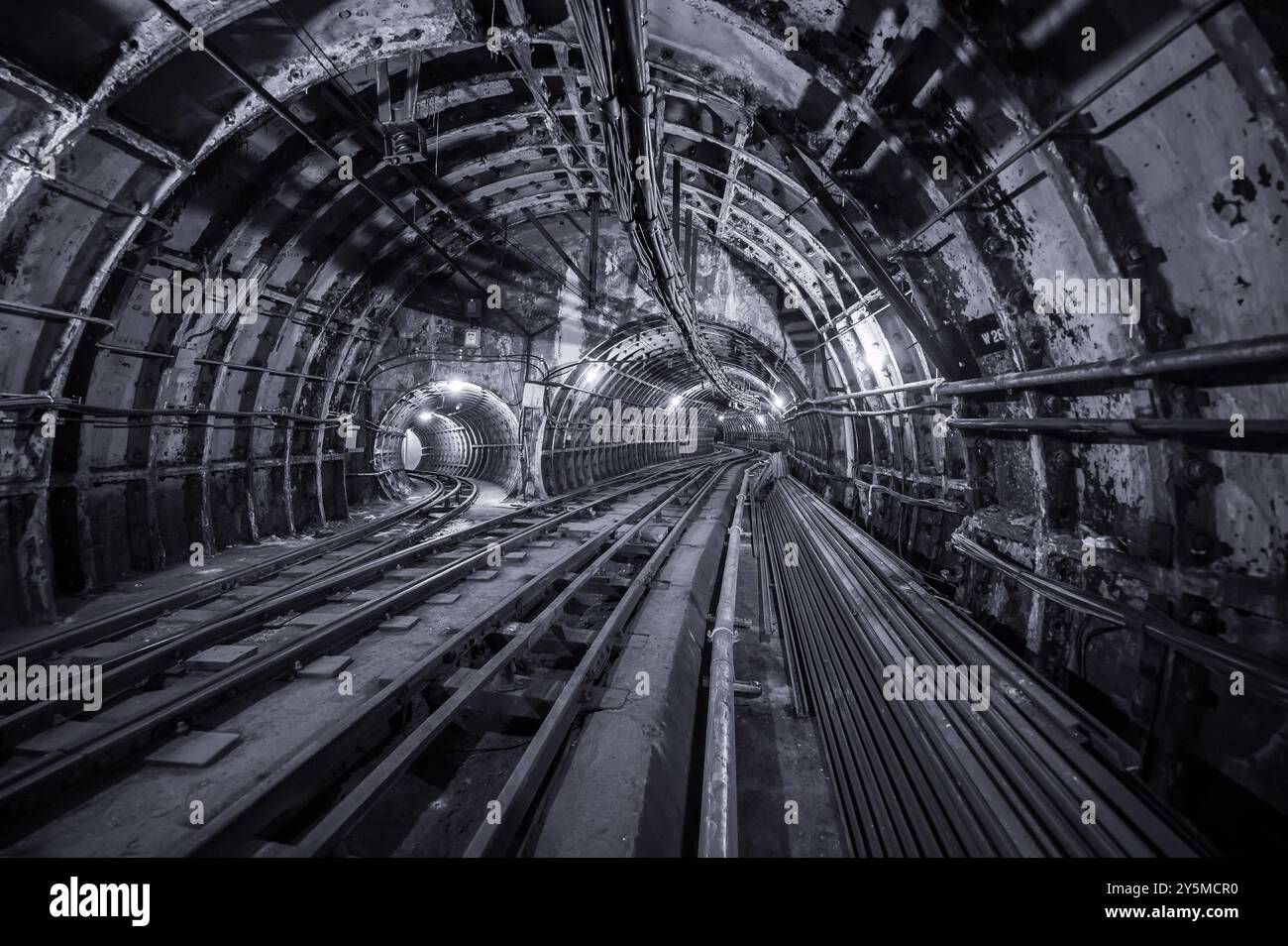 Mail Rail Walk, London Post Office Railway - Postal Museum, Mount Pleasant, London Stockfoto