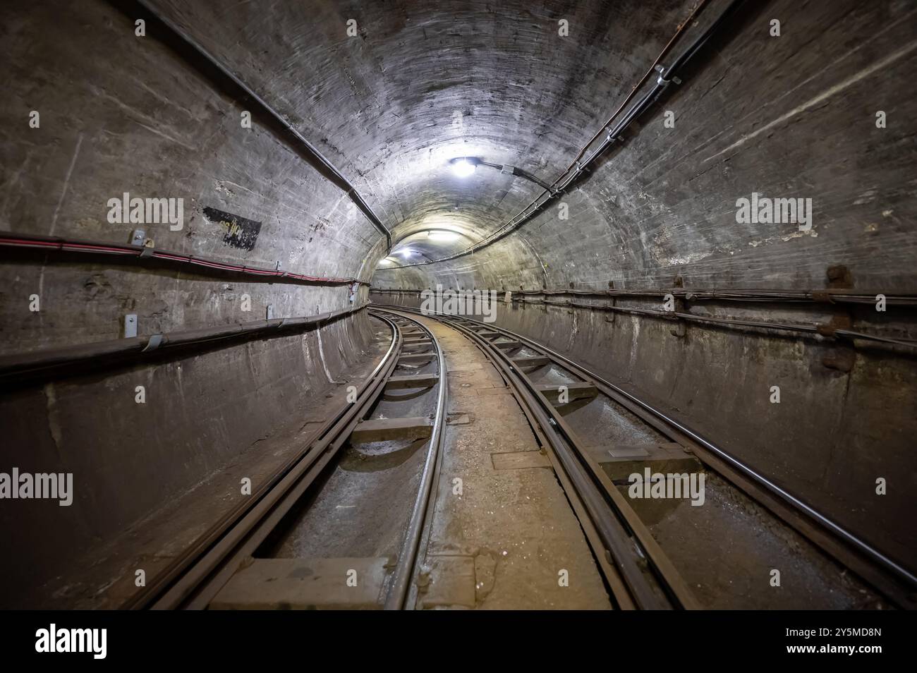 Mail Rail Walk, London Post Office Railway - Postal Museum, Mount Pleasant, London Stockfoto