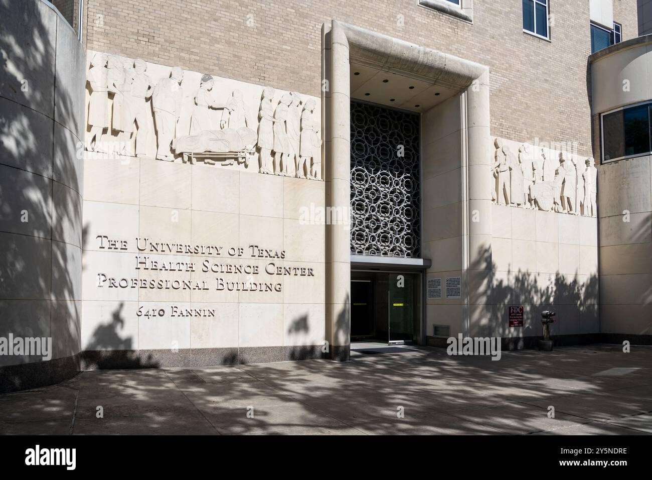 Das University of Texas Health Science Center Professional Building in 6410 Fannin St in Houston, Texas, USA. Stockfoto