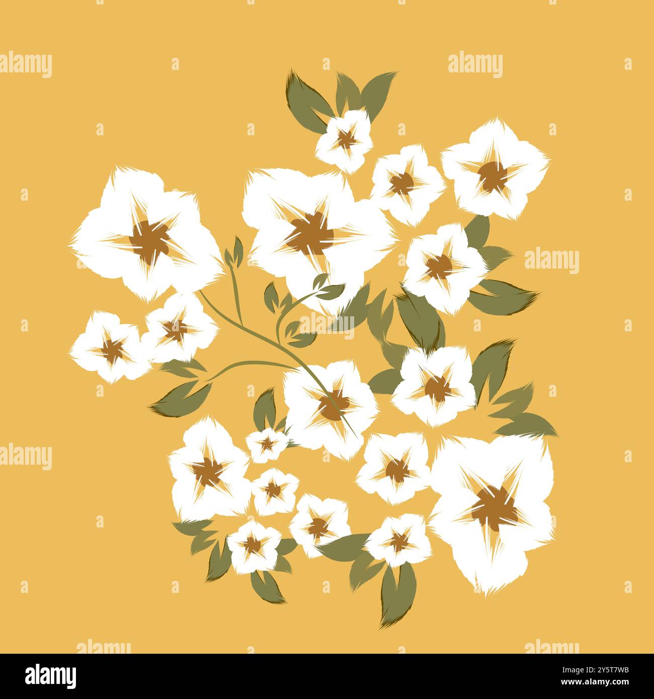 Eine Grunge Palmen Silhouetten transparente Textur Hintergrund. Das weiße warme exotische Illustrationsdesign Stock Vektor