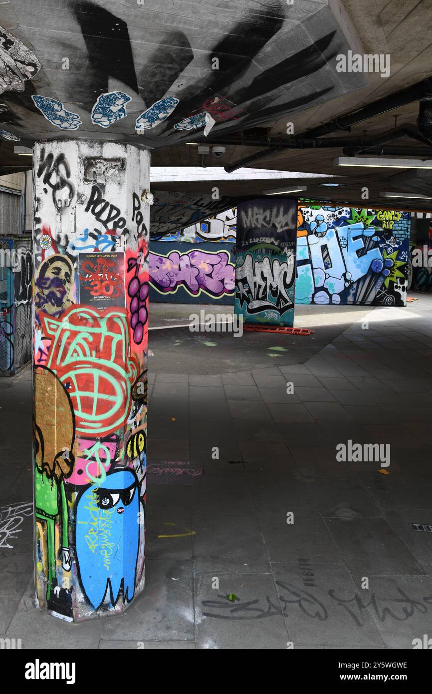 London Skateboard Center Stockfoto