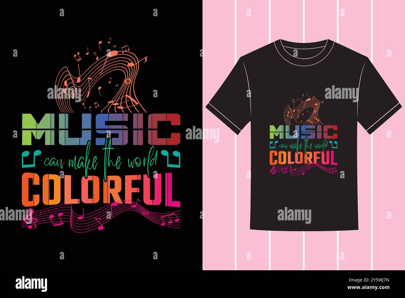 Music Vibes T-Shirt Design und Best Music Podcast Vektor Grafik Illustration Stock Vektor
