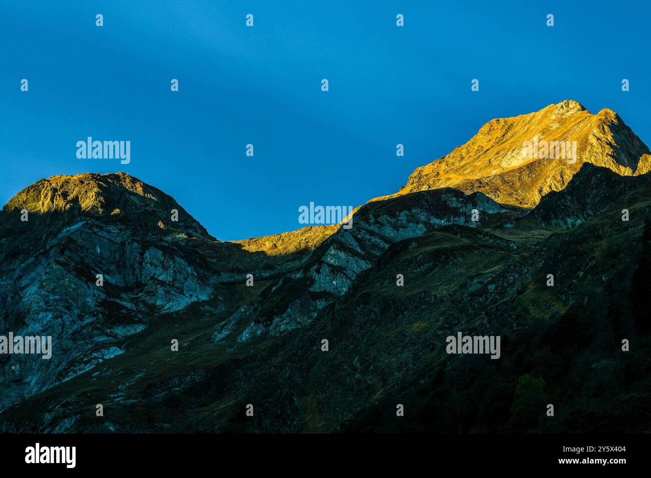 Serrat des Cabirôus, Valle dera Artiga de Lin, Aran-Tal, Pyrenäen-Gebirge, Spanien, Europa Stockfoto