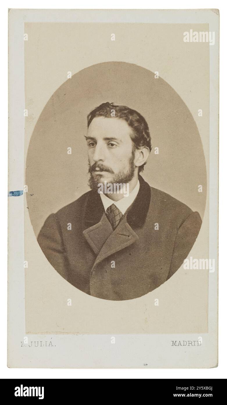 Eusebio Juliá (Fotograf) / Eduardo Rosales. Ca. 1871. Albumen auf Fotopapier. Museum: Museo del Prado, Madrid, España. Stockfoto