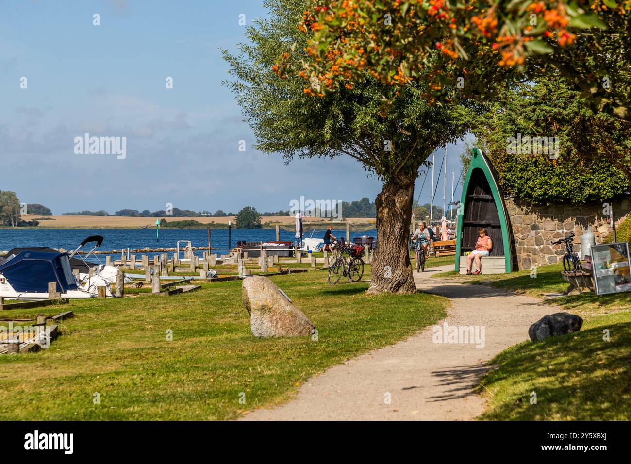 Maasholm, Am Kliff, Geltinger Bucht, Schleswig-Holstein, Deutschland Stockfoto